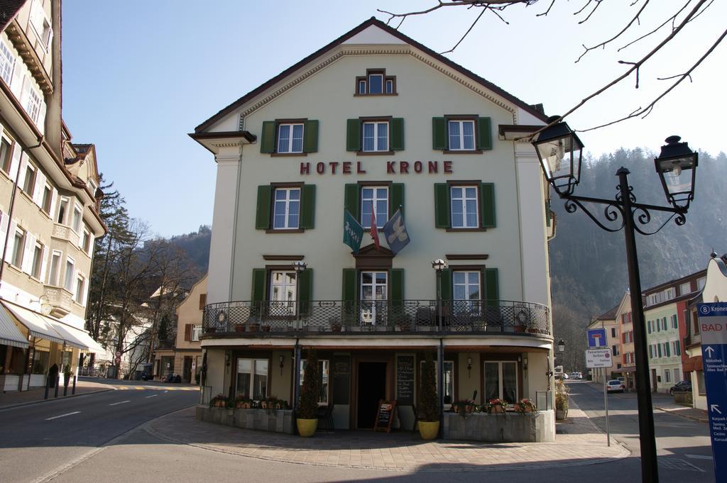 Hotel Krone باد ريغاز المظهر الخارجي الصورة